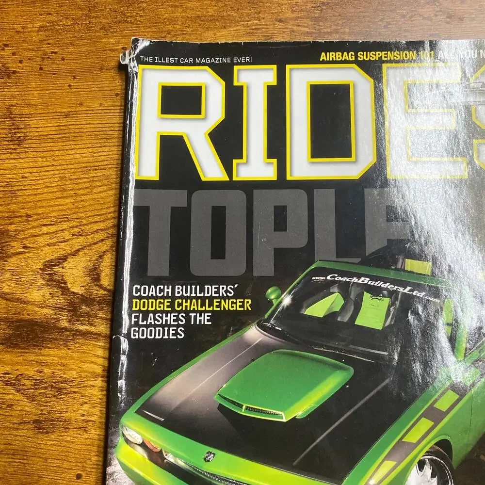 Rides Magazine Dec/Jan 2009_Topless!, Busta Rhymes
